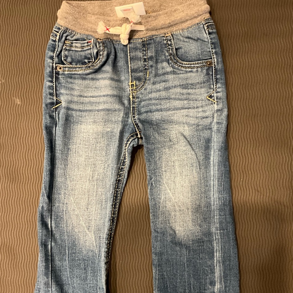 Cat & Jack Blue Jeans with Relaxed Fit